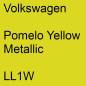 Preview: Volkswagen, Pomelo Yellow Metallic, LL1W.